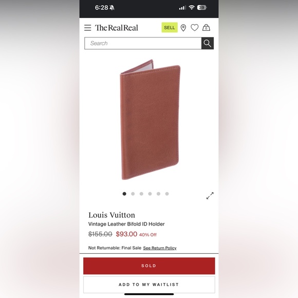 Louis Vuitton BiFold ID Holder - Picture 7 of 7